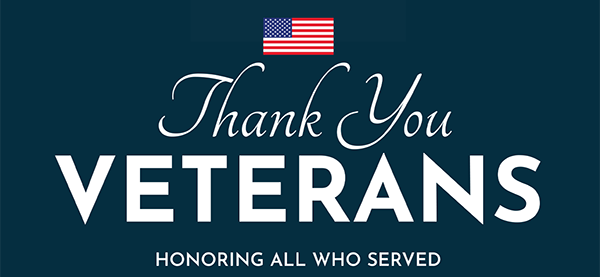Thank You Veterans & All Those Who Have Served
